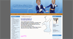 Desktop Screenshot of gittandesign.se